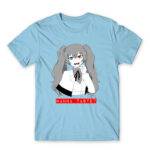 Saiko Yonebayashi – Tokyo Ghoul : Re Sky Blue Men's Tee for Anime, Tokyo Ghoul