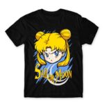Sailor Moon – Angry Usagi Tsukino Black Men's Tee for Anime, Sailor Moon