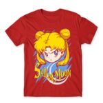 Sailor Moon – Angry Usagi Tsukino Red Men's Tee for Anime, Sailor Moon