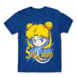 Sailor Moon – Angry Usagi Tsukino Royal Blue Men's T-shirt for Anime, Sailor Moon