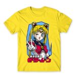 Sailor Moon – Cool Usagi Tsukino Lemon Men's T-shirt for Anime, Sailor Moon