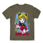 Sailor Moon – Cool Usagi Tsukino Zinc Men's T-shirt for Anime, Sailor Moon