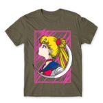 Sailor Moon – Cute Usagi Tsukino Zinc Men's Tee for Anime, Sailor Moon