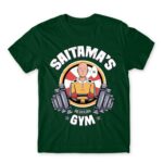 Saitama Gym – Superhero Bottle Green Men's T-shirt for Anime, One Punch Man