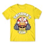 Saitama Gym – Superhero Lemon Men's T-shirt for Anime, One Punch Man
