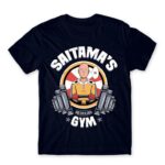 Saitama Gym – Superhero Navy Men's T-shirt for Anime, One Punch Man