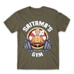 Saitama Gym – Superhero Zinc Men's T-shirt for Anime, One Punch Man