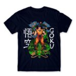Saiyan on Shenron – Dragon Ball Navy Men's T-shirt for Anime, Dragon Ball