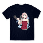 Sakura Haruno: Naruto Navy Men's Tee for Anime, Naruto