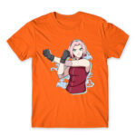 Sakura Haruno: Naruto Orange Men's T-shirt for Anime, Naruto