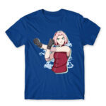 Sakura Haruno: Naruto Royal Blue Men's Tee for Anime, Naruto