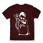 Salt bae Burgundy Men's T-shirt for Funny, Meme