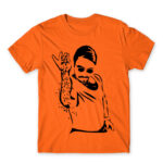 Salt bae Orange Men's T-shirt for Funny, Meme