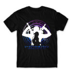 Sao Circle Black Men's T-shirt for Anime, Sword Art Online