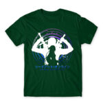 Sao Circle Bottle Green Men's T-shirt for Anime, Sword Art Online
