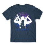 Sao Circle Denim Men's T-shirt for Anime, Sword Art Online