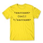 Sarcasm code Lemon Men's Tee for Funny, Sarcastic Humour