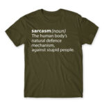 Sarcasm definition Army Men's Tee for Funny, Sarcastic Humour