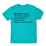 Sarcasm definition Atoll Blue Men's Tee for Funny, Sarcastic Humour