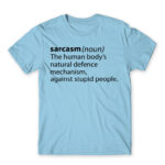 Sarcasm definition Sky Blue Men's Tee for Funny, Sarcastic Humour