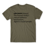 Sarcasm definition Zinc Men's T-shirt for Funny, Sarcastic Humour