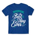 Sarcasm is the best thing ever Royal Blue Men's Tee for Funny, Sarcastic Humour