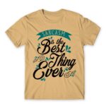 Sarcasm is the best thing ever Sand Men's T-shirt for Funny, Sarcastic Humour