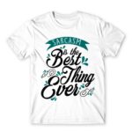 Sarcasm is the best thing ever White Men's T-shirt for Funny, Sarcastic Humour