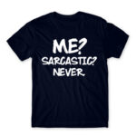 Sarcastic Navy Men's Tee for Funny, Sarcastic Humour