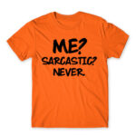 Sarcastic Orange Men's T-shirt for Funny, Sarcastic Humour