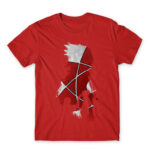 Sasuke and Itachi Red Men's T-shirt for Anime, Naruto