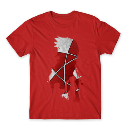 Sasuke and Itachi Red Men's T-shirt for Anime, Naruto