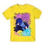 Sasuke Attack Lemon Men's T-shirt for Anime, Naruto