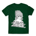 Sasuke quote Bottle Green Men's Tee for Anime, Naruto