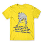 Sasuke quote Lemon Men's T-shirt for Anime, Naruto