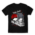 Sasuke Uchiha – The Avenger Black Men's T-shirt for Anime, Naruto