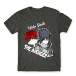 Sasuke Uchiha – The Avenger Dark Grey Men's T-shirt for Anime, Naruto