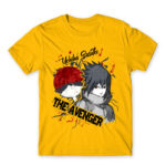 Sasuke Uchiha – The Avenger Gold Men's Tee for Anime, Naruto