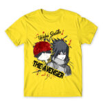 Sasuke Uchiha – The Avenger Lemon Men's T-shirt for Anime, Naruto