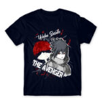 Sasuke Uchiha – The Avenger Navy Men's Tee for Anime, Naruto