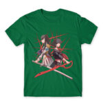 Satsuki la Ryuuko Kelly Green Men's T-shirt for Anime, Kill La Kill
