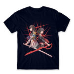 Satsuki la Ryuuko Navy Men's T-shirt for Anime, Kill La Kill