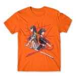 Satsuki la Ryuuko Orange Men's T-shirt for Anime, Kill La Kill