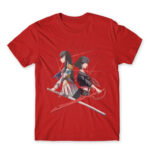 Satsuki la Ryuuko Red Men's Tee for Anime, Kill La Kill