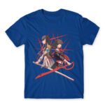 Satsuki la Ryuuko Royal Blue Men's Tee for Anime, Kill La Kill