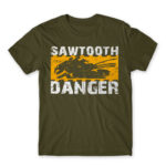 Sawtooth danger Army Men's Tee