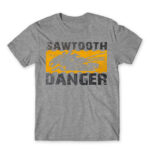 Sawtooth danger Grey Melange Men's Tee