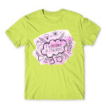 School starter Apple Green Men's Tee for Funny, Study