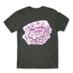 School starter Dark Grey Men's Tee for Funny, Study