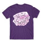 School starter Dark Purple Men's Tee for Funny, Study